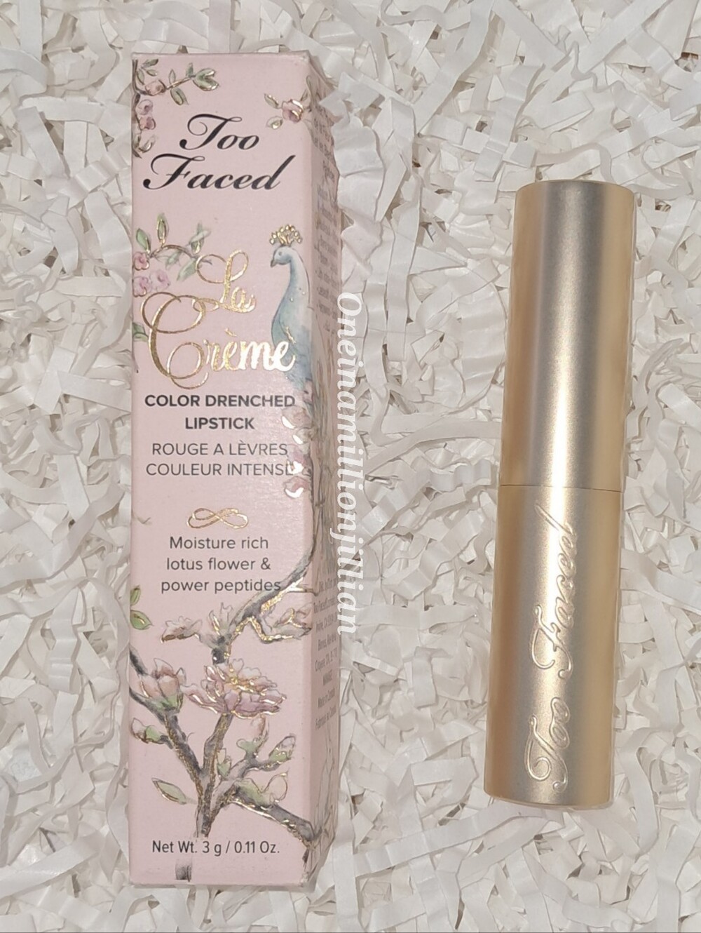 Too Faced La Crème Color Drenched Lip Cream Lipstick - Sugar Daddy